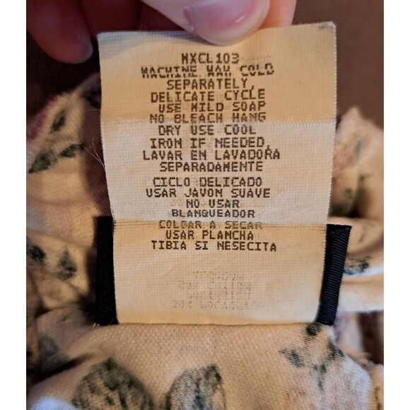 Fritzi Plus Vintage Floral Skirt 2X-Elastic Waist Band Made in the USA - Picture 13 of 13